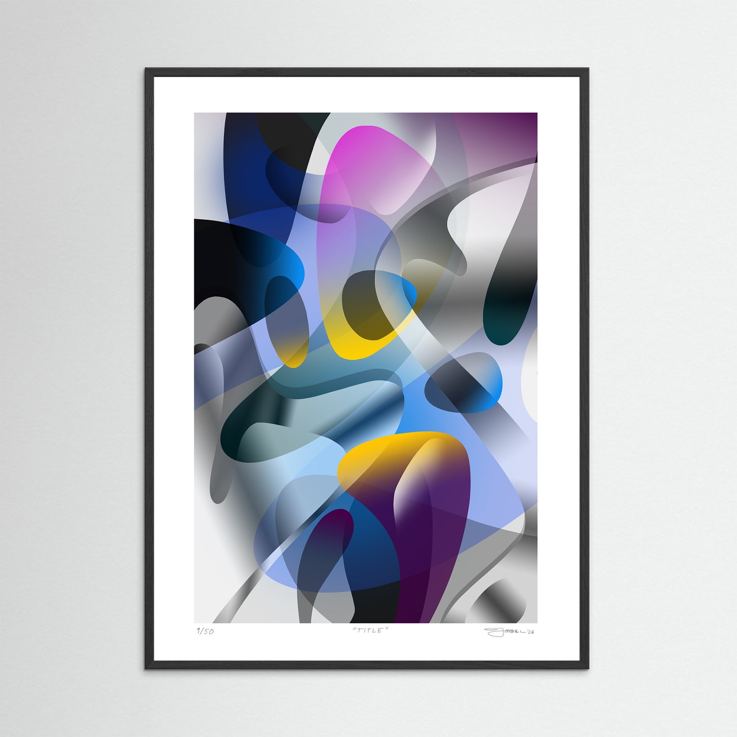 Papirtrykk "Illusion 1"
