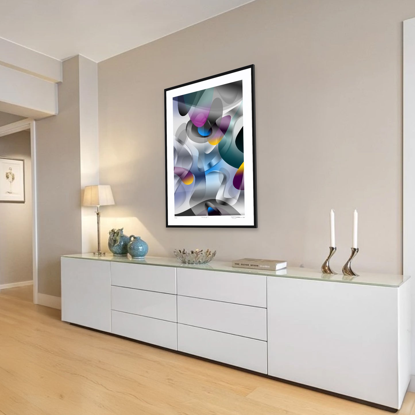 Paperprint "Illusion 3"