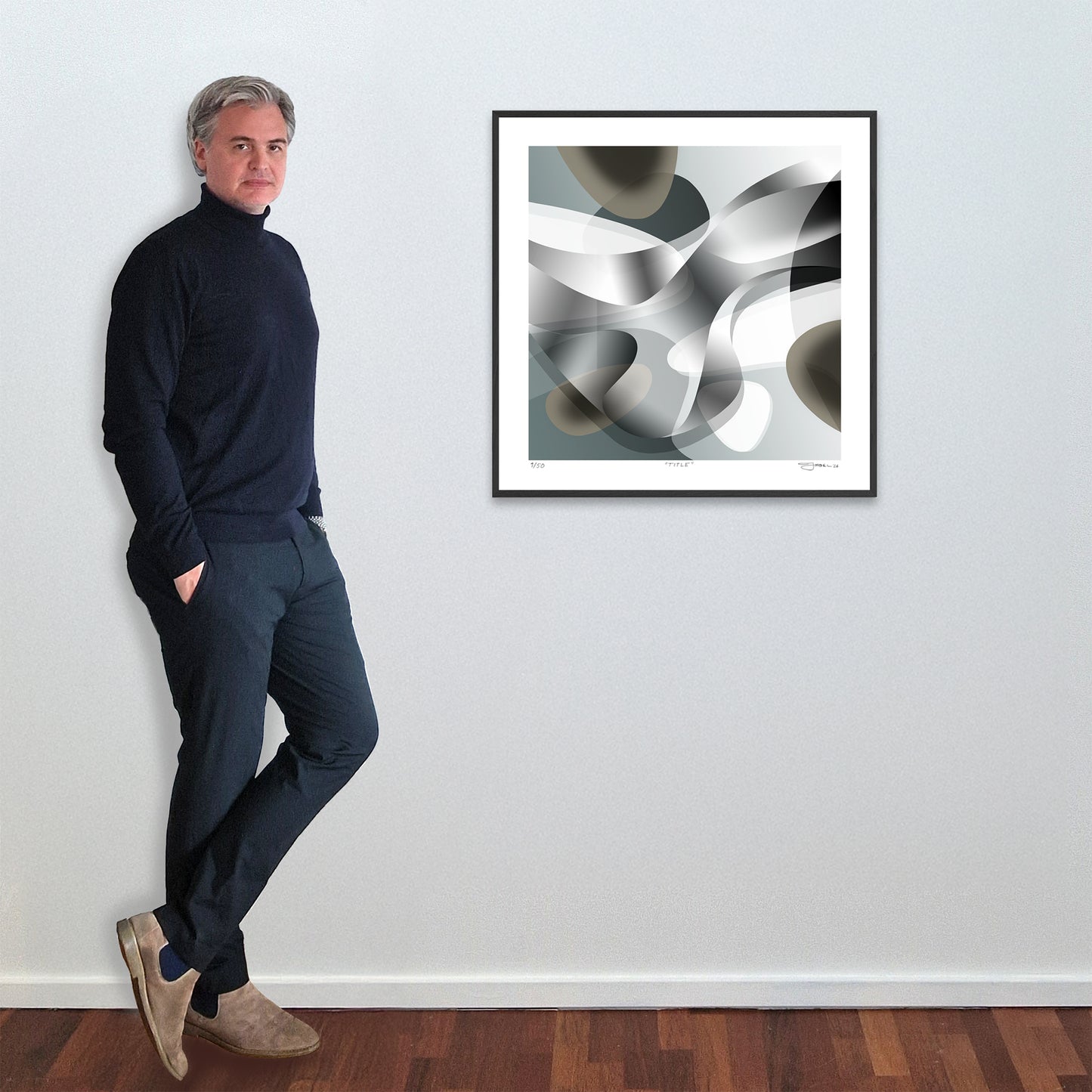 Papirtrykk "Reflection 2"