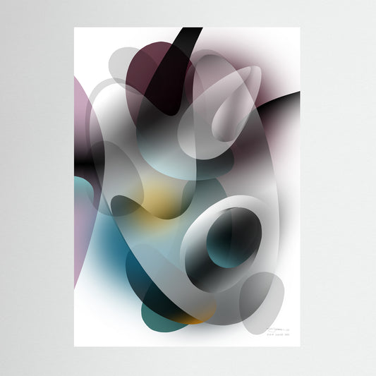 Paperprint "Twisted 3"