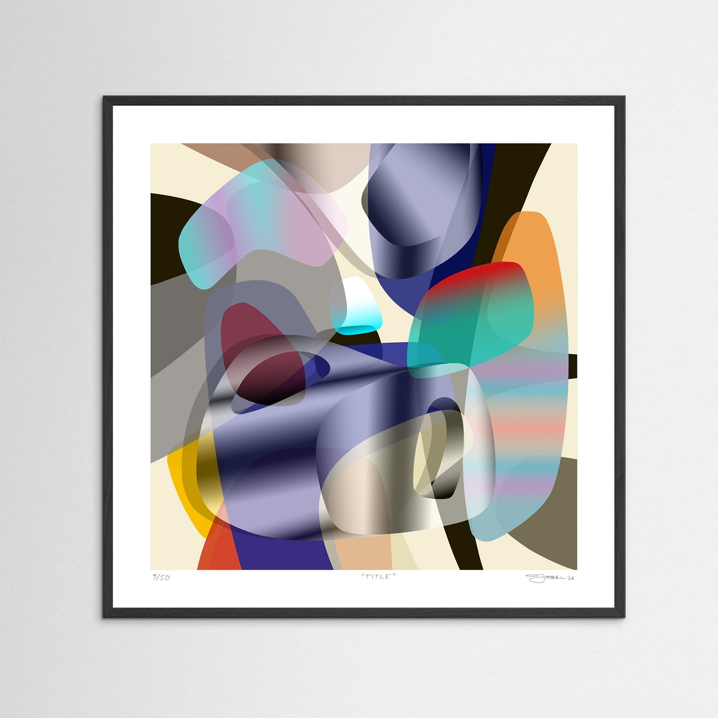 Paperprint "Circus"
