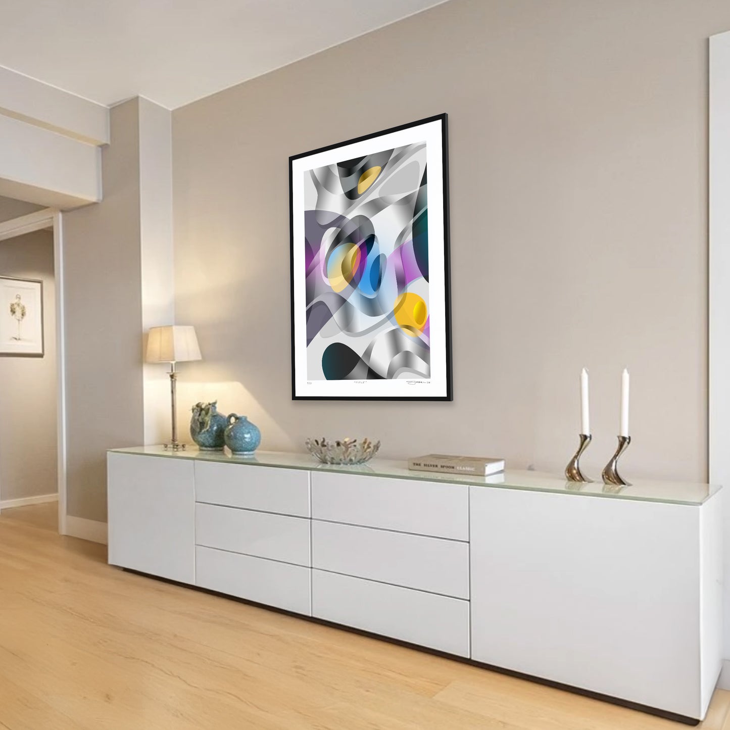 Paperprint "Illusion 2"