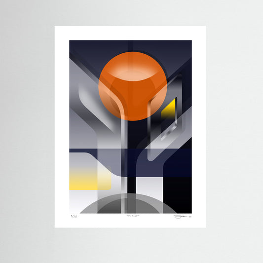 Papirtrykk "Transit 1"