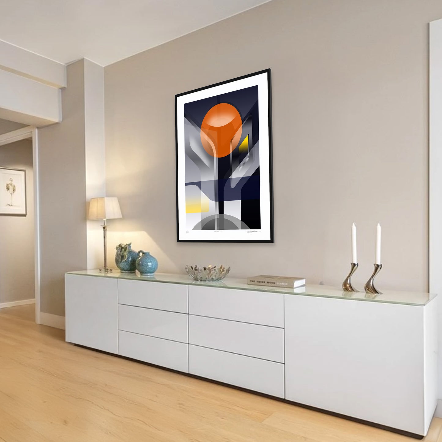 Paperprint "Transit 1"