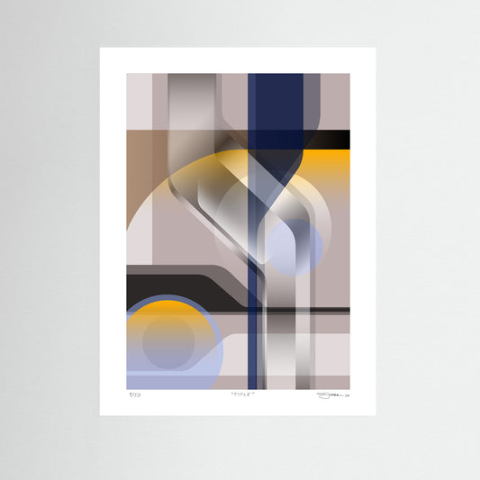 Papirtrykk "Transit 2"