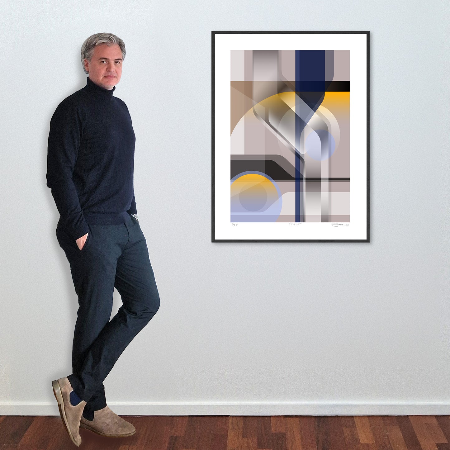 Paperprint "Transit 2"