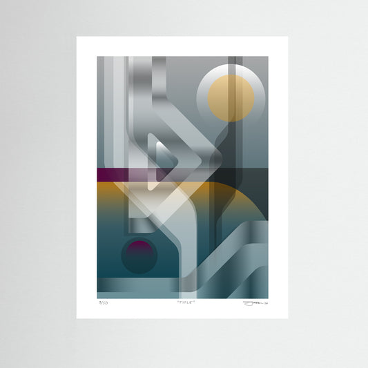 Papirtrykk "Transit 3"