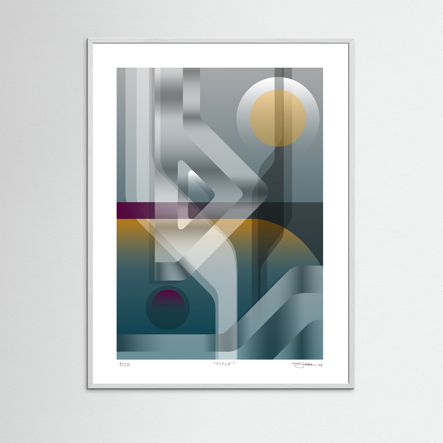 Paperprint "Transit 3"