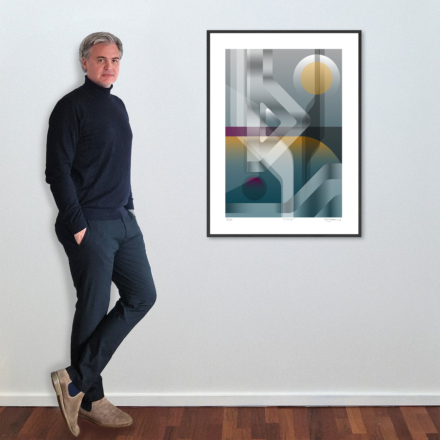 Paperprint "Transit 3"